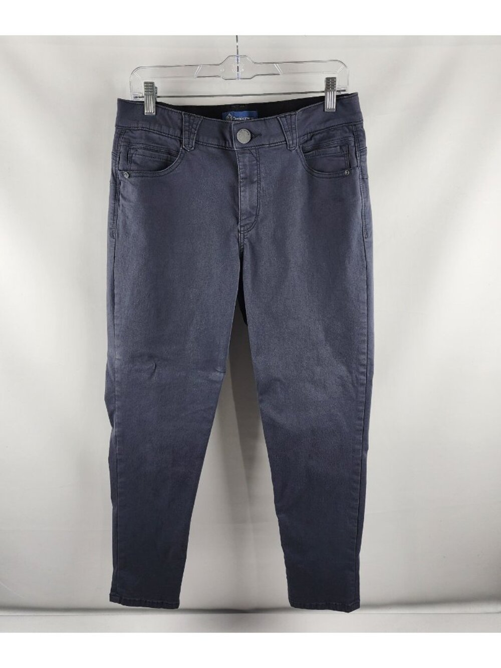 Democracy Jeans Womens 12 Blue Gray AB Solution Colored Ankle Skimmer  (30x26)